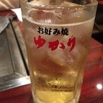 Yukari - 梅酒　ソーダ割り　　450円