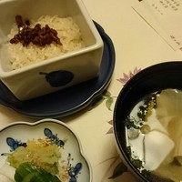 梅の花 本町店 - おこわ&吸い物&香の物♪