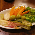 自家製ピクルス 450円（2015/04）