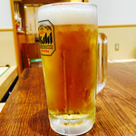 うなぎや - 生ビール