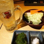 串揚げ酒場　がむしゃら - ハイボールとお通し