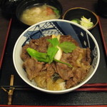 神戸牛丼　広重 - 牛丼(2013.03)