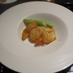 中国料理 カリュウ(ヨコハマ グランド インターコンチネンタル ホテル) - 海老　ホタテ　烏賊のチリソース