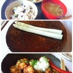 六花山荘 - 季節のおまかせ膳　かなりボリュウムあります♪