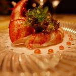 ラ・グランターブル ドゥ キタムラ - 2015/6　カナダ産・オマール海老のサラダ仕立て2分30秒食感　茨城県産・フルーツトマトと共に