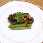 いし川 - 牛フィレとフォアグラのステーキ☆♪