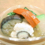 いし川 - イロイロな夏野菜と鰻？を巻いたモノ☆♪