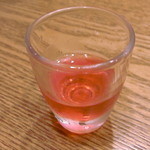 いし川 - 紫蘇のジュース☆♪　ちょっと飲んじゃったｗ