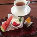 ニコ モンド - デザートも３種『2015.6月　ランチ』