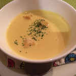 Rambretta - セットメニューのスープ
