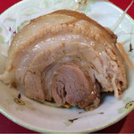 千里眼 - 追加豚1枚 90円 冷やし中華仕様へカネシ