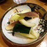四季肴酒家 きなり - H27.06.20　和風ピクルス(サービス)