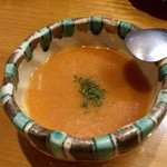 四季肴酒家 きなり - H27.06.20　お通し(ガスパチョ)