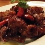 baru Publo - 【H27.2.26】大和豚のバルサミコ酢豚６５０円。