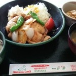 若菜 - 生姜焼き 770円