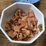 弥太郎うどん - 大好き酢モツ！これだけで、なんぼでも酒飲める。