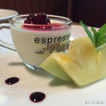 イル・ターボロ - 2015.6.21(日)19時半予約 ディナーコース2100円他追加  ロースハムとモッツァレラのトマトソースを指定