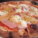 イル・ターボロ - 2015.6.21(日)19時半予約 ディナーコース2100円他追加  ロースハムとモッツァレラのトマトソースを指定