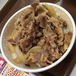 すき家 - 牛丼並盛（３５０円）２０１５年６月