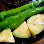 くわはた - 今年も賀茂ナス登場！、んでもって万願寺！