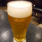鉄板焼き いっぽ - 生ビール