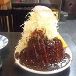 葉栗屋 - 味噌カツライス1050円