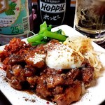 めだかタンタン - （2015.6.21再訪）豚かしらネギ味噌焼き