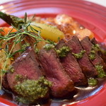 オーストラリア産 牛ランプ肉のグリエ