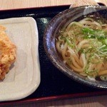 はなび - かけうどんと鶏かしわ