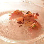 THE SODOH HIGASHIYAMA KYOTO - 2015/06 Finest　￥9,000  金目鯛のカルパッチョと生雲丹　夏野菜のマリネ