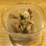 春のお店 - 付出し（ハタハタの南蛮漬け）