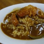 カレー＆コーヒー アフリカ - （2015/5月）「カツカレー（小）」（100円）