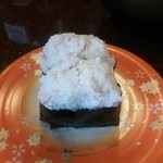 廻る富山湾 すし玉 富山掛尾本店 - この盛り上がりの高さ、いかが?! かに軍艦