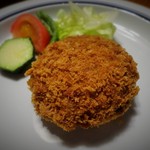 セブンイレブン - 料理写真:あらびき牛肉メンチ