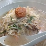 らーめんの石川五右衛門 - 梅肉ラーメン700円