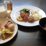 京都銀ゆば - ブッフェで選んだ料理①