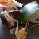 ステーキレストラン パポイヤ - かつおのタタキです