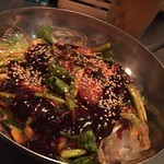 立ち呑み クック オッソ オッセョ! - 海鮮ビビン麺