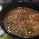 そば処　善作家 - カレー蕎麦定食