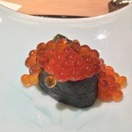 鮨 田なべ - こぼれいくら