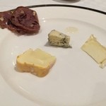 ラ・ブリック - 道産チーズの盛り合わせ