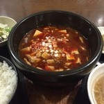 Shanhaishuka - 石焼麻婆豆腐 期間限定サービス価格¥650
                      （通常は¥850）