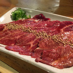 炭火焼肉ホルモン 徳臓 - 2015.6. ツラミタレ（\580+外税）