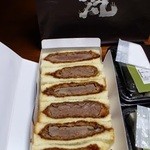 新世界グリル 梵 銀座店 - 極上ビーフヘレカツサンド
                                一人前2,100円
                                 