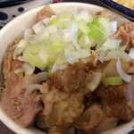 つけめん 玉 - 201506  玉  ★つけめん（中盛無料・800円）肉飯（250円）★肉飯