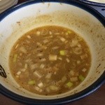 つけめん 玉 - 201506  玉  ★つけめん（中盛無料・800円）肉飯（250円）★つけ割