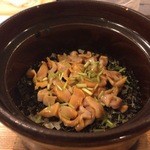 赤貝の炊き込みご飯