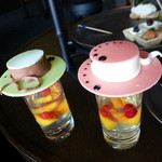 ザ・ラウンジ byアマン - 可愛い帽子も、チョコで出来ているので～食べられます♪