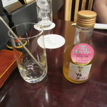 五代目 野田岩 銀座 - 梅酒１８０ml　1250円