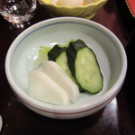 五代目 野田岩 銀座 - 香の物